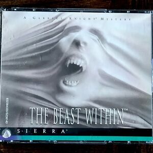 The Beast Within PC Game by Sierra 6 CD ROM set! Gabriel Knight